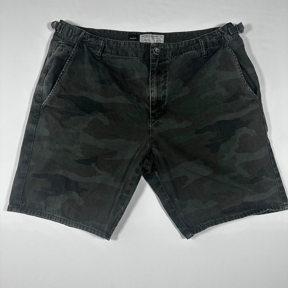 RVCA Nature X Industry Camo Shorts 36